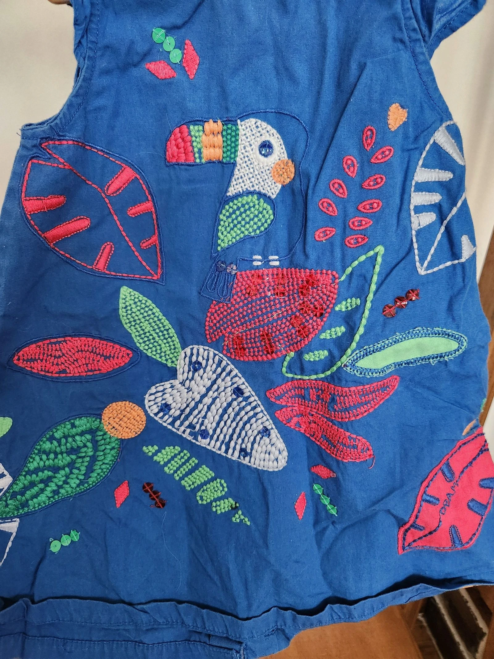 🐻 vestido bordado 9 meses – photo 4